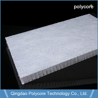 PP honeycomb sheet as light weight stiffness strength waterproof core material in floor,wall,partition of transportation vehicle