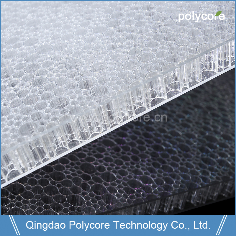 PC honeycomb sandwich panel OPTpan