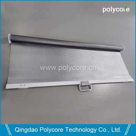 night curtain type D without case for commercial refrigeration vertical or horizontal display showcase 