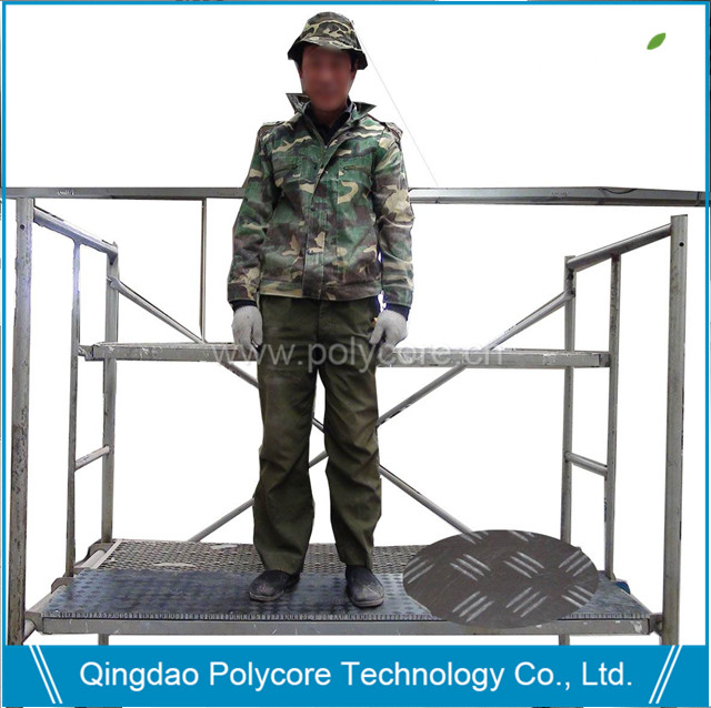 light weight stable scaffolding panel