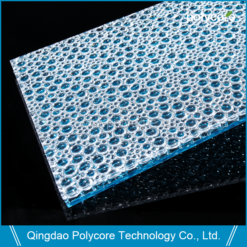 Polycore PC honeycomb sandwich panel Dripan irregular core 6