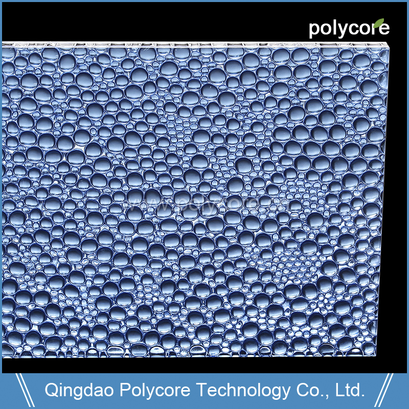 Polycore PC honeycomb sandwich panel Dripan irregular core 2