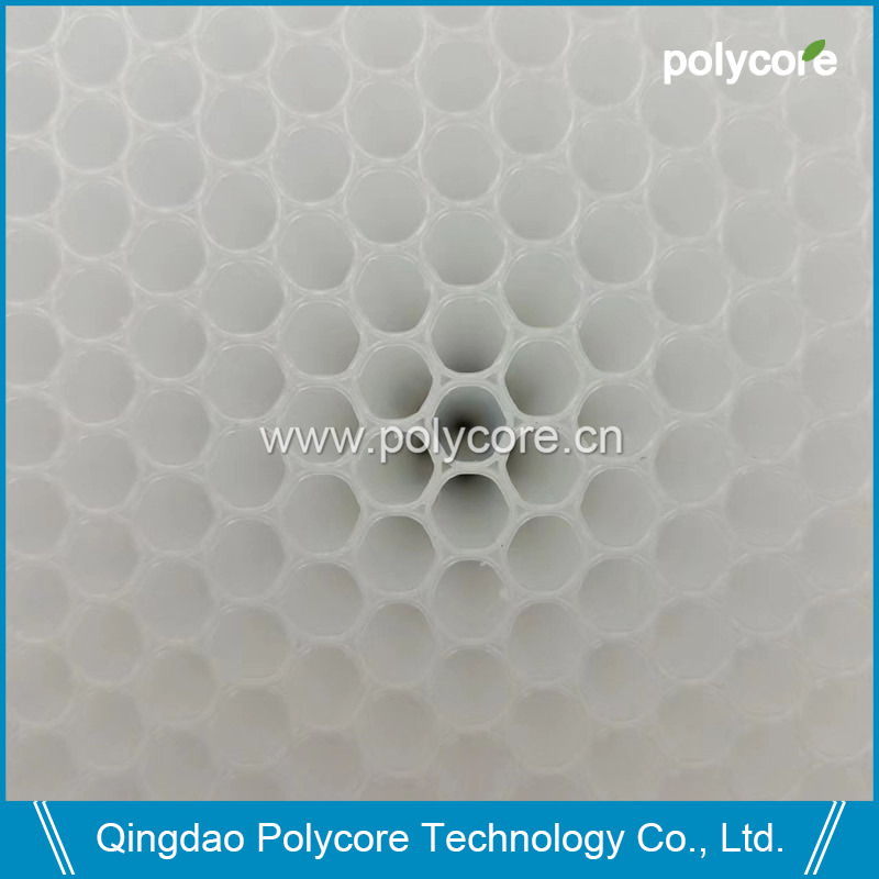 PP honeycomb uniform core as core material in picketball racket