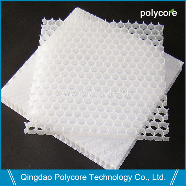 Polycore PP honeycomb core and PP honeycomb sheet