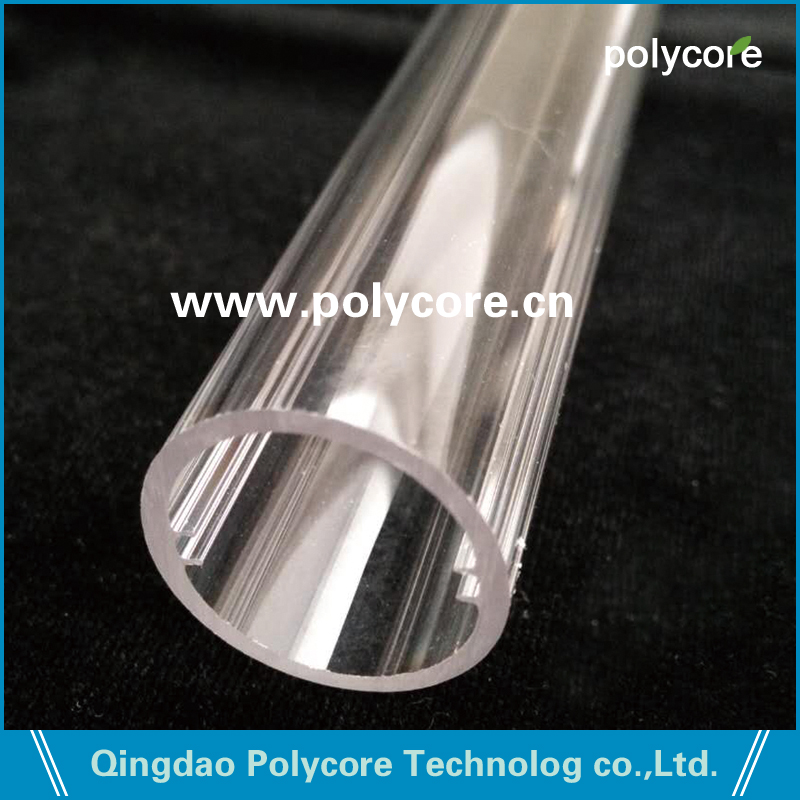 Polycore PC tube with inner groove
